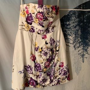 White Floral Dress